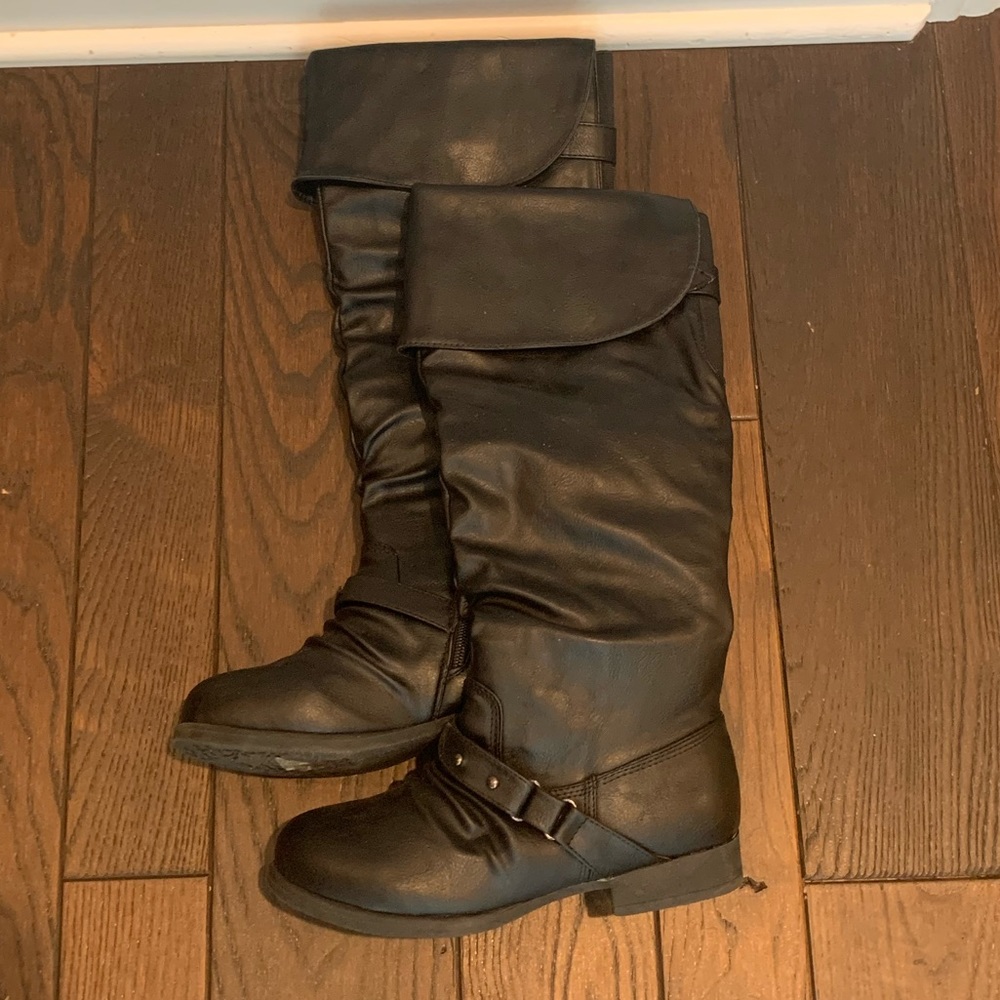 Top Moda Black Riding Boot NWOT